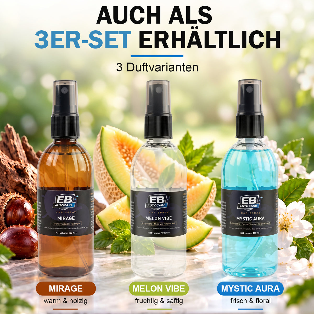 EB AUTOCARE Auto Parfum – Premium Autoduft 100 ml