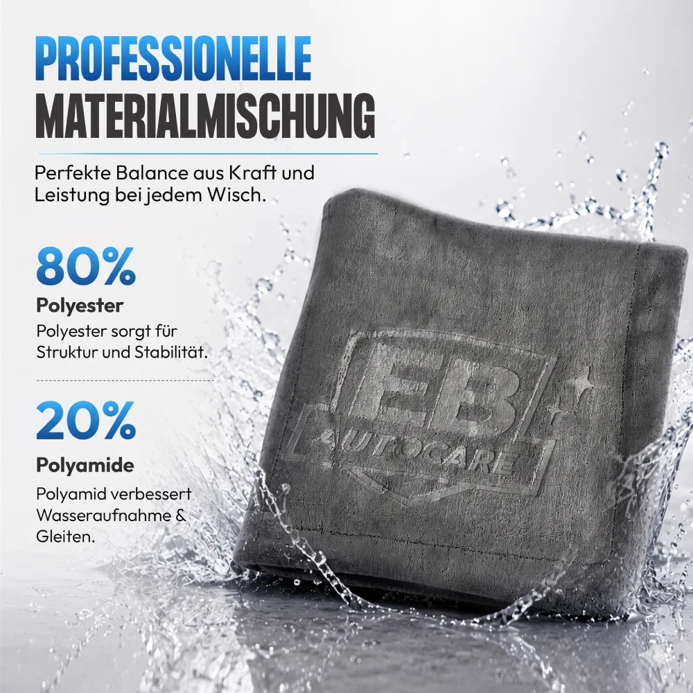 WASSERFEIND – Premium Mikrofaser-Trockentuch 50 × 80 cm